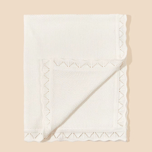Manta de bebé de punto de algodón 100% superventas, sólida y a rayas para pañales, cochecito, cuna, regalo para recién <span class=keywords><strong>nacido</strong></span>, 100x80cm - Product Image 1