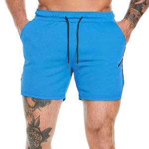 Pantalones Cortos Deportivos de Verano para Hombre al por Mayor, Nuevo Estilo con Bolsillos y Cordón, Ajuste Delgado, 100% Algodón, Transpirables, en Venta - Product Image 4
