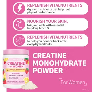 Poudre de Créatine Monohydrate Personnalisée pour Femmes, Formule Micronisée 11-en-1 à Absorption Rapide, Essentiels de Gym, Vente en Gros à Prix Abordable - Product Image 5
