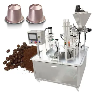 High speed factory provided 5g mini small coffee nespresso capsule filling machine