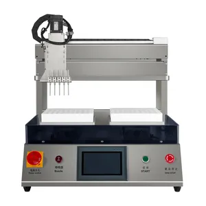 Desktop automatic 5 heads filling machine small scale volume liquid filler