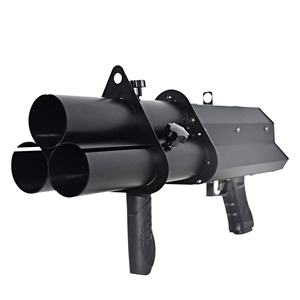 SITERUI SFX puissant DJ a utilisé un canon à confettis 20W trois têtes tireur <span class=keywords><strong>de</strong></span> confettis électrique pour la célébration et la performance - Product Image 1