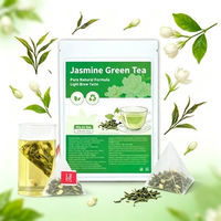 Sachets de thé vert au jasmin en gros 3g*30 paquets – Thé pur naturel parfumé au jasmin, sachets individuels pour infusion chaude ou froide