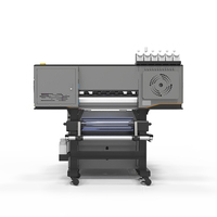 Impresora Industrial A1 de 6 Cabezales I3200 DTF, Paquete de Impresora DTF de Formato Grande de 8 Cabezales y 24 Pulgadas para Camisetas