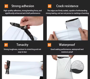 Eco Friendly Custom Printed Poly <strong>Mailers</strong> Branded Poly Mailing Bags for Sustainable E Commerce Brands - Product Image 2