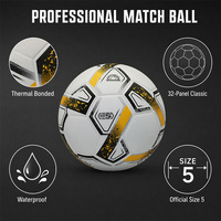 Ballon de football d'entraînement professionnel de haute qualité, tailles 4 et 5, nouvelle version 2026, vente en gros d'usine OEM/ODM, logo personnalisé
