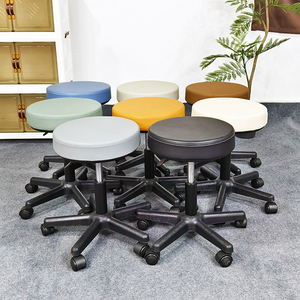 Sıcak satış ayarlanabilir yükseklik Styling kuaför ekipmanları kaldırma dönen tırnak dışkı sandalye yapımı dayanıklı otel atölye - Product Image 6
