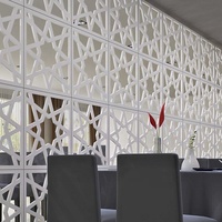 Panneau métallique en aluminium découpé cnc, taille personnalisée, décoration d'écran de balcon privé, Design élégant