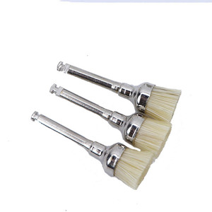Dental Polishing Brush Nylon Bristle Large Head For Low Speed <b>Machine</b> <b>Cleaning</b> <b>Teeth</b> 100 Pieces Box - Product Image 2