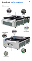 Machine de découpe laser CO2 RECI Ruida 100w 150w 300w 600w 1325, découpeuse laser 1300x2500mm, machine de gravure laser