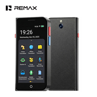 Dispositivo Traductor de Idiomas Remax con IA, 150 Idiomas, Traducción de Voz en Tiempo Real, Compatible con Traducción de Voz/Texto/Offline/Fotos