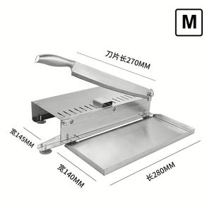 Rebanadora manual <span class=keywords><strong>de</strong></span> carne/portátil, máquina rebanadora <span class=keywords><strong>de</strong></span> jamón con ajuste <span class=keywords><strong>de</strong></span> grosor - Product Image 4