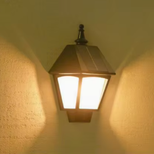 Fil de lumière de <span class=keywords><strong>jardin</strong></span> extérieur solaire LED chaude applique murale maison mur décoratif porte de <span class=keywords><strong>jardin</strong></span> lumière décorative pour l'extérieur - Product Image 1