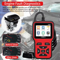 Escáner OBD2 para Automóviles V500, Herramienta de Diagnóstico, Lector de Códigos, Lector de Códigos de Fallas del Motor, Herramienta de Escaneo de Diagnóstico