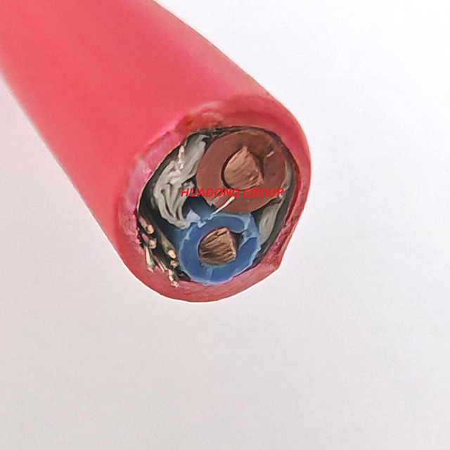 CR1 C1 Fire Resistant Cable 3*1.5mm2 2*1.5mm2 Silicone Rubber Insulated Wire Solid Copper Conductor 300/500V CR1-C1