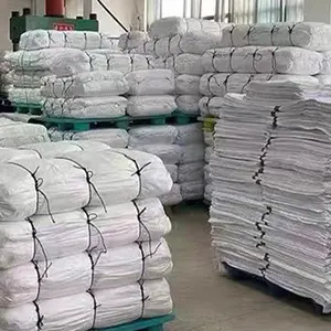 Wholesale 50lb 100kg Saco Poly costal de polipropileno White pp/Polypropylene woven sack Plastic Bag Empty Rice/Maize/Corn
