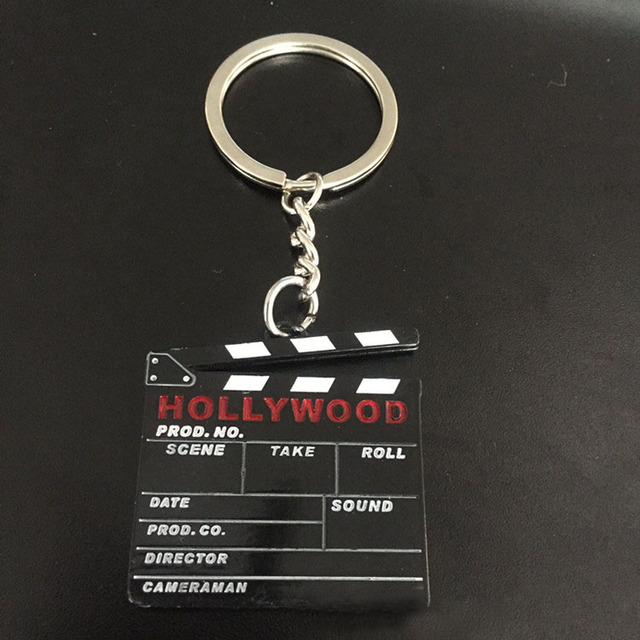 Wholesale HOLLYWOOD Cinebeat Filmfest TV Drama Key Chain Metal Hollywood Key Ring