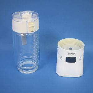 Bollitore Portatile per Latte in Polvere con 5 Coperchi di Trasferimento, Scalda Biberon 37-55 ml, Riscaldatore d'Acqua per Esterni, 10 Ore di Autonomia, 230 ML in Vetro - Product Image 4