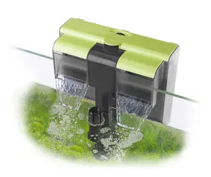 Saltwater and Freshwater Fish Tank Underwater Aquarium Hanging Top trickle Filter filtro aqurio with UV Light hang on filter