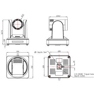 Feelworld POE20X OEM กล้อง HD PTZ 20X การซูม us/ 3G-SDI/HDMI/IP การสตรีมสด1080P 60fps <span class=keywords><strong>POE</strong></span> PTZ สำหรับงานกิจกรรม - Product Image 6
