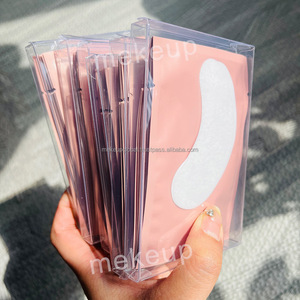 แผ่นสติกเกอร์ไฮโดรเจล50ชิ้น/ถุงสำหรับต่อขนตาแผ่นแปะใต้ตาแผ่นเจลบำรุงผิวต่อต้านริ้วรอยเพื่อความงาม - Product Image 1