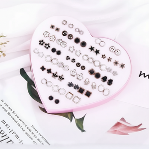 Vendita calda moda di tendenza minimalista Boho elegante argento orecchini a Clip con perla farfalla cristallo all'ingrosso - Product Image 1