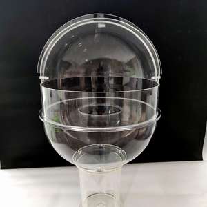 Decoración acrílica Exhibición acrílica para productos de panadería PMMA Fondo Decoración interior Artesanías en forma especial - Product Image 1