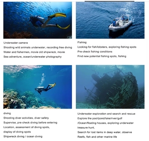 <span class=keywords><strong>Geneinno</strong></span> Titan水下智能无人机机器人海底探测广角FOV 360救援160运动4k摄像机T1 RC - Product Image 5