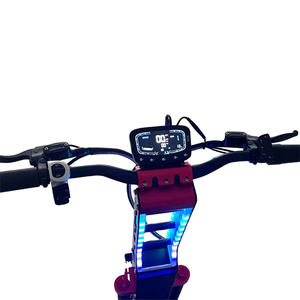 Scooter Eléctrico con Batería de Litio de 30-100 Ah, Scooter Eléctrico para Adultos con Doble Motor de 72 V, Carga de 300 kg, Alcance de 60-300 km, con Asiento - Product Image 2