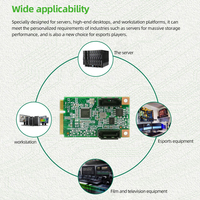 Dukungan Kecepatan 5GT/s Asli, Dua Slot untuk Hard Disk, Kompatibel Multi-sistem, RAID untuk Kartu Ekspansi, Stok EIP EFT-721