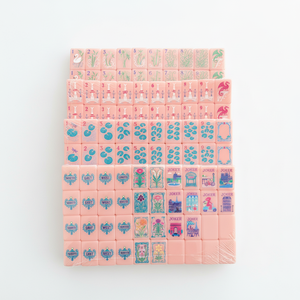 HIMORE Set Personalizzato di 160 Tessere per Mahjong Americano in Acrilico, Lussuoso Set con Incisione a Singolo Strato, Oh My Mahjong - Product Image 2