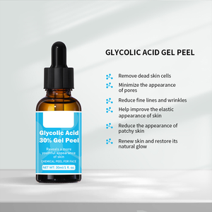 Gel <span class=keywords><strong>Exfoliante</strong></span> Facial con Ácido Glicólico al 30%, Peeling Químico, Refinamiento de Poros, Reducción de Arrugas y Acné, Cuidado Facial, 30 ml - Product Image 5