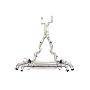 OUCHI Acier inoxydable pour BMW 750i G11 Catback Silencieux de tuyau d'échappement avec valve Pièces de réglage de performance automatique de haute qualité - Product Image 1