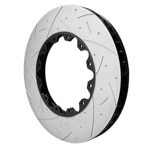 قرص دوار أمامي بديل مكون من قطعتين محفر/مشقوق من <span class=keywords><strong>DBA</strong></span> ، قرص دوار أمامي من الأمام ، من أجل نيسان 12 + 35 - Product Image 5