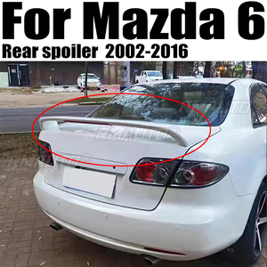 Aileron de coffre CEYUSOT pour Mazda 6 (2002-2016) – Spoiler arrière en plastique ABS noir brillant pour Mazda6 M6 - Product Image 1