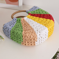 Sac en raphia de Madagascar tissé artisanal en édition limitée, taille complète, option de logo personnalisé