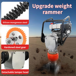 HCD-100QY Hochwertiger 7,5 PS Benzin-Handrüttelstampfer mit Motor - Product Image 2