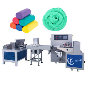 <span class=keywords><strong>Plastilina</strong></span> de colores para niños, máquina envasadora de arcilla polimérica ligera de 20g, 30g, 50g y 100g, automática - Product Image 1