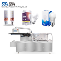 Solution automatique de machine de boxe pour la machine menée de carton de système de boîte de paquet d'ampoule