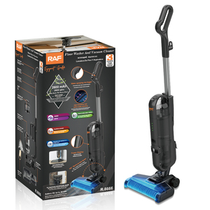 RAF R.8666 Nettoyeur de sol sans fil 2-en-1 et <span class=keywords><strong>aspirateur</strong></span> eau et poussière 11 kPa avec auto-nettoyage et batterie 2600 mAh pour usage domestique - Product Image 3