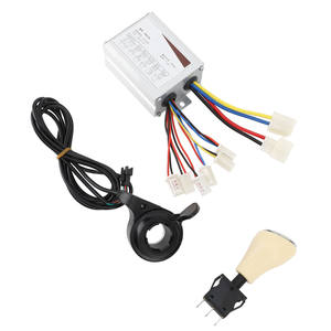 Kit de commande pour vélo électrique 24V 350W, contrôleur de moteur avec accélérateur à <span class=keywords><strong>pouce</strong></span> et interrupteur marche arrière/marche <span class=keywords><strong>avant</strong></span>/arrêt pour tricycle électrique - Product Image 5