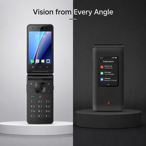 Telefono Flip Kosher a Doppio Schermo 3.54 Pollici 326PPI con Tastiera Ebraica e Yiddish, 4G VoLTE Senza Internet, Telefono Minimalista Sicuro per Chiamate e Messaggi - Product Image 4
