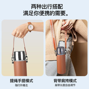 Pure Titanium Insulated Cup JLY-1117 For Brewing <b>Tea</b> With Water Separation Business Gift Packaging - Product Image 4