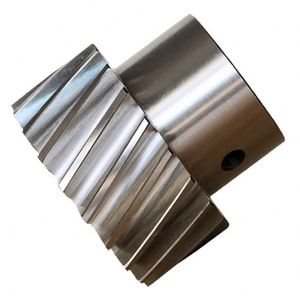 Engranaje de toro de espiga helicoidal doble grande de alta precisión OEM HXMT de la fábrica de Shenzhen - Product Image 3