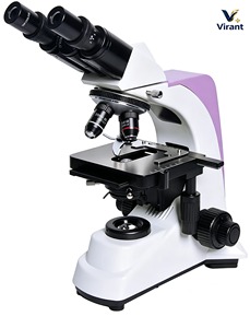 Microscope numérique trinoculaire vétérinaire avec écran HD et lentilles multiples pour la détection d'échantillons de sang, de sperme et de tissus animaux - Product Image 2