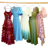 Robes en tulle pour enfants en gros, lots de vêtements d'occasion, robes de fête pour enfants pour le marché de seconde main - Offre spéciale