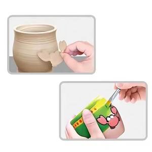 Vente chaude Mini tour <span class=keywords><strong>de</strong></span> potier électrique 3D en forme <span class=keywords><strong>de</strong></span> hibou Jouets pour enfants Bricolage Art Artisanat Peinture <span class=keywords><strong>Dessin</strong></span> Jouet - Product Image 3