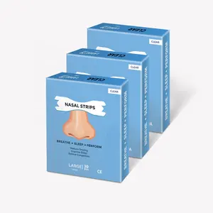 2023 Hot Selling Product Plastic Transparent Nasal Strip for Breathe Fresh Air