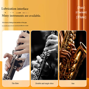Saxofón <span class=keywords><strong>Clarinete</strong></span> <span class=keywords><strong>Flauta</strong></span> <span class=keywords><strong>Trompeta</strong></span> Grasa especial Lubricante Instrumento de viento Interfaz Mantenimiento de aceite - Product Image 4