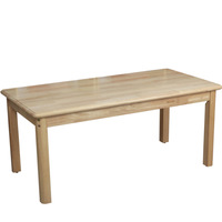Ensemble de meubles en bois pour enfants : table et chaise pour la maternelle, la garderie, l'école, la salle de classe, le bureau des élèves